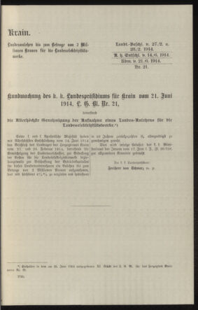 Verordnungsblatt des k.k. Ministeriums des Innern. Beibl.. Beiblatt zu dem Verordnungsblatte des k.k. Ministeriums des Innern. Angelegenheiten der staatlichen Veterinärverwaltung. (etc.) 19150215 Seite: 101