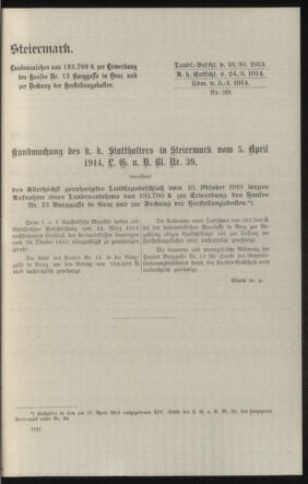 Verordnungsblatt des k.k. Ministeriums des Innern. Beibl.. Beiblatt zu dem Verordnungsblatte des k.k. Ministeriums des Innern. Angelegenheiten der staatlichen Veterinärverwaltung. (etc.) 19150215 Seite: 105