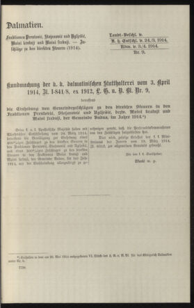 Verordnungsblatt des k.k. Ministeriums des Innern. Beibl.. Beiblatt zu dem Verordnungsblatte des k.k. Ministeriums des Innern. Angelegenheiten der staatlichen Veterinärverwaltung. (etc.) 19150215 Seite: 127