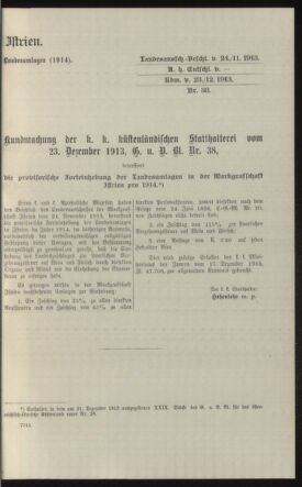 Verordnungsblatt des k.k. Ministeriums des Innern. Beibl.. Beiblatt zu dem Verordnungsblatte des k.k. Ministeriums des Innern. Angelegenheiten der staatlichen Veterinärverwaltung. (etc.) 19150215 Seite: 139