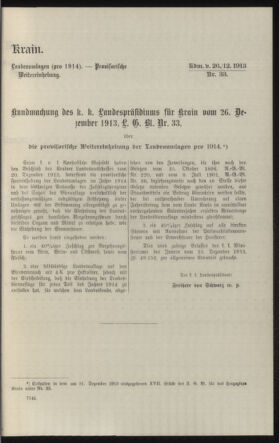 Verordnungsblatt des k.k. Ministeriums des Innern. Beibl.. Beiblatt zu dem Verordnungsblatte des k.k. Ministeriums des Innern. Angelegenheiten der staatlichen Veterinärverwaltung. (etc.) 19150215 Seite: 143