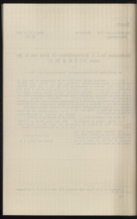 Verordnungsblatt des k.k. Ministeriums des Innern. Beibl.. Beiblatt zu dem Verordnungsblatte des k.k. Ministeriums des Innern. Angelegenheiten der staatlichen Veterinärverwaltung. (etc.) 19150215 Seite: 144