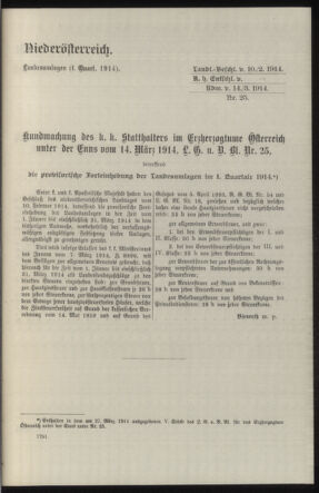 Verordnungsblatt des k.k. Ministeriums des Innern. Beibl.. Beiblatt zu dem Verordnungsblatte des k.k. Ministeriums des Innern. Angelegenheiten der staatlichen Veterinärverwaltung. (etc.) 19150215 Seite: 153