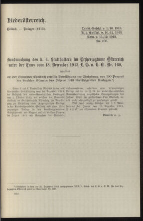 Verordnungsblatt des k.k. Ministeriums des Innern. Beibl.. Beiblatt zu dem Verordnungsblatte des k.k. Ministeriums des Innern. Angelegenheiten der staatlichen Veterinärverwaltung. (etc.) 19150215 Seite: 165