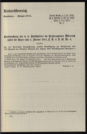 Verordnungsblatt des k.k. Ministeriums des Innern. Beibl.. Beiblatt zu dem Verordnungsblatte des k.k. Ministeriums des Innern. Angelegenheiten der staatlichen Veterinärverwaltung. (etc.) 19150215 Seite: 173