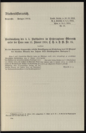 Verordnungsblatt des k.k. Ministeriums des Innern. Beibl.. Beiblatt zu dem Verordnungsblatte des k.k. Ministeriums des Innern. Angelegenheiten der staatlichen Veterinärverwaltung. (etc.) 19150215 Seite: 187