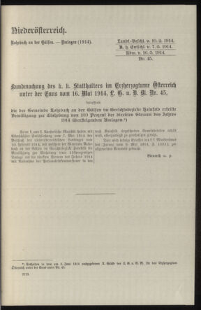 Verordnungsblatt des k.k. Ministeriums des Innern. Beibl.. Beiblatt zu dem Verordnungsblatte des k.k. Ministeriums des Innern. Angelegenheiten der staatlichen Veterinärverwaltung. (etc.) 19150215 Seite: 197