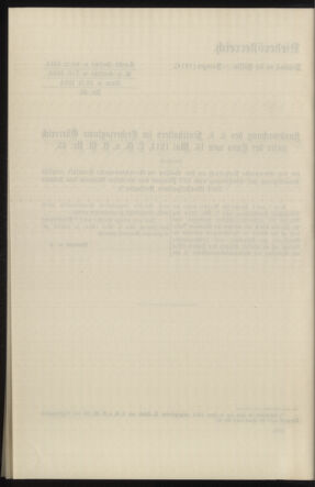 Verordnungsblatt des k.k. Ministeriums des Innern. Beibl.. Beiblatt zu dem Verordnungsblatte des k.k. Ministeriums des Innern. Angelegenheiten der staatlichen Veterinärverwaltung. (etc.) 19150215 Seite: 198