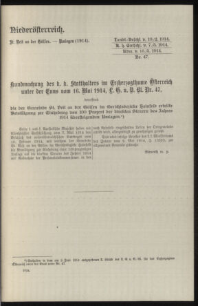 Verordnungsblatt des k.k. Ministeriums des Innern. Beibl.. Beiblatt zu dem Verordnungsblatte des k.k. Ministeriums des Innern. Angelegenheiten der staatlichen Veterinärverwaltung. (etc.) 19150215 Seite: 201