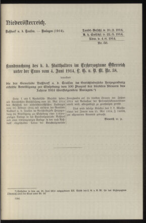 Verordnungsblatt des k.k. Ministeriums des Innern. Beibl.. Beiblatt zu dem Verordnungsblatte des k.k. Ministeriums des Innern. Angelegenheiten der staatlichen Veterinärverwaltung. (etc.) 19150215 Seite: 213