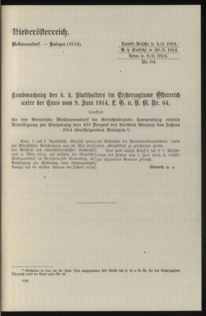 Verordnungsblatt des k.k. Ministeriums des Innern. Beibl.. Beiblatt zu dem Verordnungsblatte des k.k. Ministeriums des Innern. Angelegenheiten der staatlichen Veterinärverwaltung. (etc.) 19150215 Seite: 225