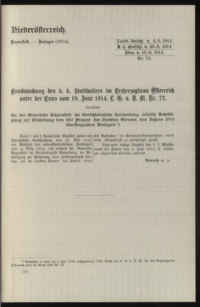 Verordnungsblatt des k.k. Ministeriums des Innern. Beibl.. Beiblatt zu dem Verordnungsblatte des k.k. Ministeriums des Innern. Angelegenheiten der staatlichen Veterinärverwaltung. (etc.) 19150215 Seite: 241