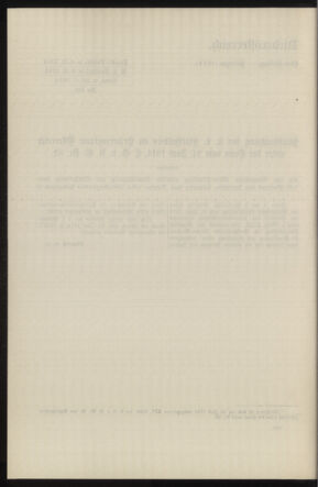 Verordnungsblatt des k.k. Ministeriums des Innern. Beibl.. Beiblatt zu dem Verordnungsblatte des k.k. Ministeriums des Innern. Angelegenheiten der staatlichen Veterinärverwaltung. (etc.) 19150215 Seite: 254