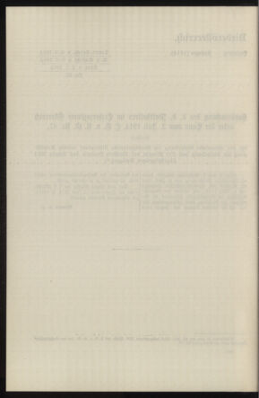 Verordnungsblatt des k.k. Ministeriums des Innern. Beibl.. Beiblatt zu dem Verordnungsblatte des k.k. Ministeriums des Innern. Angelegenheiten der staatlichen Veterinärverwaltung. (etc.) 19150215 Seite: 260