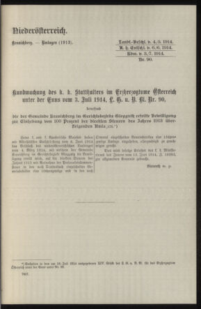 Verordnungsblatt des k.k. Ministeriums des Innern. Beibl.. Beiblatt zu dem Verordnungsblatte des k.k. Ministeriums des Innern. Angelegenheiten der staatlichen Veterinärverwaltung. (etc.) 19150215 Seite: 265