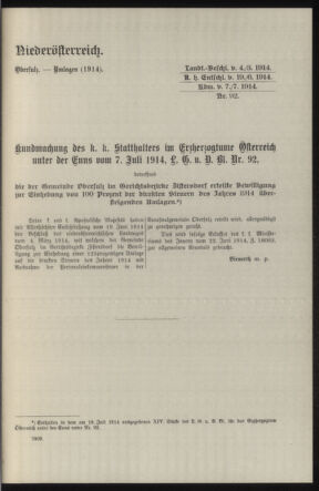 Verordnungsblatt des k.k. Ministeriums des Innern. Beibl.. Beiblatt zu dem Verordnungsblatte des k.k. Ministeriums des Innern. Angelegenheiten der staatlichen Veterinärverwaltung. (etc.) 19150215 Seite: 269