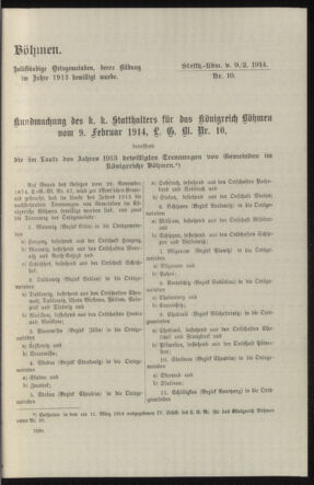 Verordnungsblatt des k.k. Ministeriums des Innern. Beibl.. Beiblatt zu dem Verordnungsblatte des k.k. Ministeriums des Innern. Angelegenheiten der staatlichen Veterinärverwaltung. (etc.) 19150215 Seite: 27