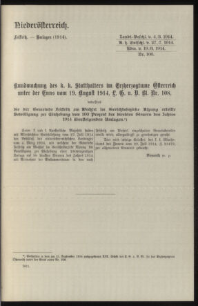 Verordnungsblatt des k.k. Ministeriums des Innern. Beibl.. Beiblatt zu dem Verordnungsblatte des k.k. Ministeriums des Innern. Angelegenheiten der staatlichen Veterinärverwaltung. (etc.) 19150215 Seite: 273