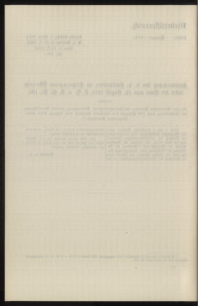 Verordnungsblatt des k.k. Ministeriums des Innern. Beibl.. Beiblatt zu dem Verordnungsblatte des k.k. Ministeriums des Innern. Angelegenheiten der staatlichen Veterinärverwaltung. (etc.) 19150215 Seite: 276