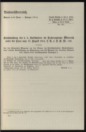 Verordnungsblatt des k.k. Ministeriums des Innern. Beibl.. Beiblatt zu dem Verordnungsblatte des k.k. Ministeriums des Innern. Angelegenheiten der staatlichen Veterinärverwaltung. (etc.) 19150215 Seite: 277