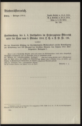 Verordnungsblatt des k.k. Ministeriums des Innern. Beibl.. Beiblatt zu dem Verordnungsblatte des k.k. Ministeriums des Innern. Angelegenheiten der staatlichen Veterinärverwaltung. (etc.) 19150215 Seite: 291