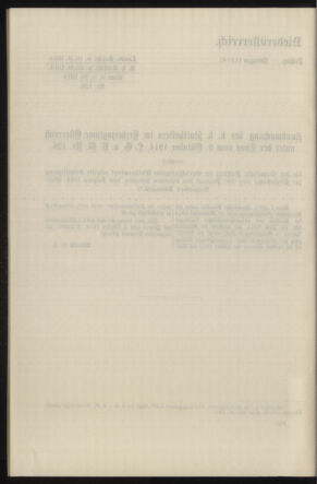 Verordnungsblatt des k.k. Ministeriums des Innern. Beibl.. Beiblatt zu dem Verordnungsblatte des k.k. Ministeriums des Innern. Angelegenheiten der staatlichen Veterinärverwaltung. (etc.) 19150215 Seite: 292