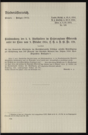 Verordnungsblatt des k.k. Ministeriums des Innern. Beibl.. Beiblatt zu dem Verordnungsblatte des k.k. Ministeriums des Innern. Angelegenheiten der staatlichen Veterinärverwaltung. (etc.) 19150215 Seite: 295