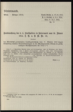 Verordnungsblatt des k.k. Ministeriums des Innern. Beibl.. Beiblatt zu dem Verordnungsblatte des k.k. Ministeriums des Innern. Angelegenheiten der staatlichen Veterinärverwaltung. (etc.) 19150215 Seite: 317