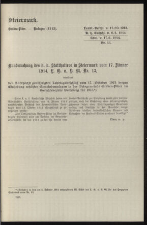 Verordnungsblatt des k.k. Ministeriums des Innern. Beibl.. Beiblatt zu dem Verordnungsblatte des k.k. Ministeriums des Innern. Angelegenheiten der staatlichen Veterinärverwaltung. (etc.) 19150215 Seite: 325