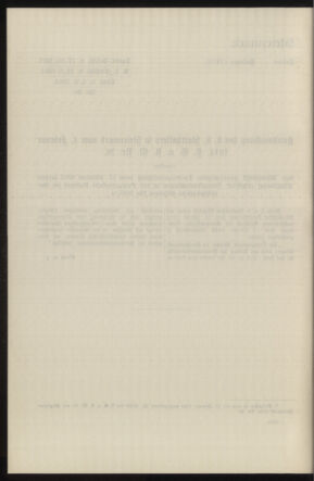 Verordnungsblatt des k.k. Ministeriums des Innern. Beibl.. Beiblatt zu dem Verordnungsblatte des k.k. Ministeriums des Innern. Angelegenheiten der staatlichen Veterinärverwaltung. (etc.) 19150215 Seite: 342