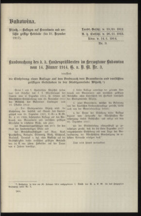 Verordnungsblatt des k.k. Ministeriums des Innern. Beibl.. Beiblatt zu dem Verordnungsblatte des k.k. Ministeriums des Innern. Angelegenheiten der staatlichen Veterinärverwaltung. (etc.) 19150215 Seite: 361