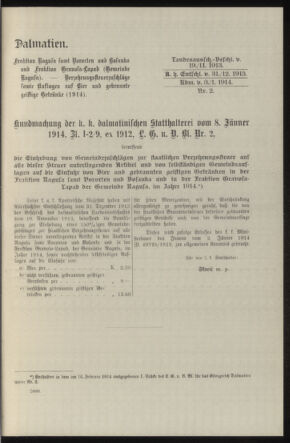 Verordnungsblatt des k.k. Ministeriums des Innern. Beibl.. Beiblatt zu dem Verordnungsblatte des k.k. Ministeriums des Innern. Angelegenheiten der staatlichen Veterinärverwaltung. (etc.) 19150215 Seite: 371