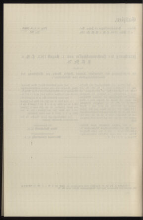 Verordnungsblatt des k.k. Ministeriums des Innern. Beibl.. Beiblatt zu dem Verordnungsblatte des k.k. Ministeriums des Innern. Angelegenheiten der staatlichen Veterinärverwaltung. (etc.) 19150215 Seite: 394