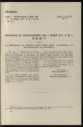 Verordnungsblatt des k.k. Ministeriums des Innern. Beibl.. Beiblatt zu dem Verordnungsblatte des k.k. Ministeriums des Innern. Angelegenheiten der staatlichen Veterinärverwaltung. (etc.) 19150215 Seite: 395