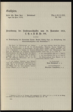 Verordnungsblatt des k.k. Ministeriums des Innern. Beibl.. Beiblatt zu dem Verordnungsblatte des k.k. Ministeriums des Innern. Angelegenheiten der staatlichen Veterinärverwaltung. (etc.) 19150215 Seite: 409