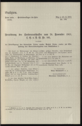 Verordnungsblatt des k.k. Ministeriums des Innern. Beibl.. Beiblatt zu dem Verordnungsblatte des k.k. Ministeriums des Innern. Angelegenheiten der staatlichen Veterinärverwaltung. (etc.) 19150215 Seite: 413