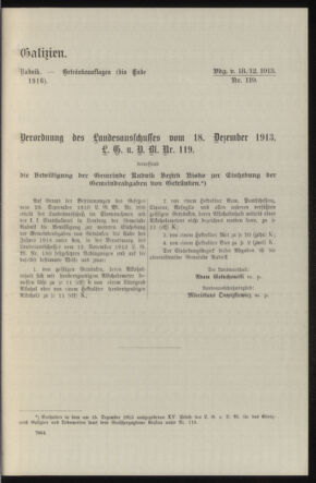 Verordnungsblatt des k.k. Ministeriums des Innern. Beibl.. Beiblatt zu dem Verordnungsblatte des k.k. Ministeriums des Innern. Angelegenheiten der staatlichen Veterinärverwaltung. (etc.) 19150215 Seite: 419