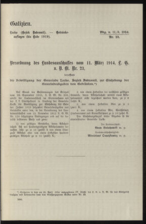 Verordnungsblatt des k.k. Ministeriums des Innern. Beibl.. Beiblatt zu dem Verordnungsblatte des k.k. Ministeriums des Innern. Angelegenheiten der staatlichen Veterinärverwaltung. (etc.) 19150215 Seite: 435