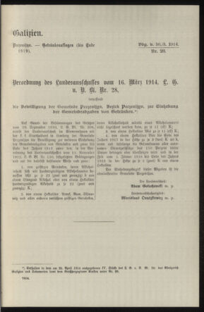 Verordnungsblatt des k.k. Ministeriums des Innern. Beibl.. Beiblatt zu dem Verordnungsblatte des k.k. Ministeriums des Innern. Angelegenheiten der staatlichen Veterinärverwaltung. (etc.) 19150215 Seite: 439