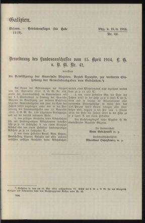 Verordnungsblatt des k.k. Ministeriums des Innern. Beibl.. Beiblatt zu dem Verordnungsblatte des k.k. Ministeriums des Innern. Angelegenheiten der staatlichen Veterinärverwaltung. (etc.) 19150215 Seite: 443