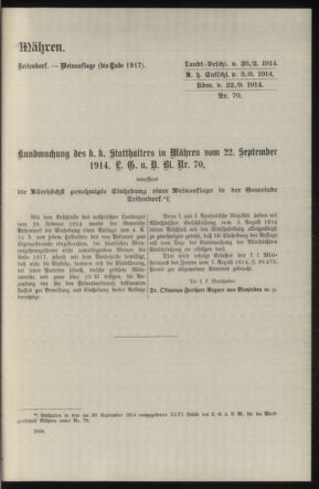 Verordnungsblatt des k.k. Ministeriums des Innern. Beibl.. Beiblatt zu dem Verordnungsblatte des k.k. Ministeriums des Innern. Angelegenheiten der staatlichen Veterinärverwaltung. (etc.) 19150215 Seite: 447