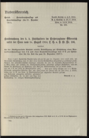 Verordnungsblatt des k.k. Ministeriums des Innern. Beibl.. Beiblatt zu dem Verordnungsblatte des k.k. Ministeriums des Innern. Angelegenheiten der staatlichen Veterinärverwaltung. (etc.) 19150215 Seite: 461