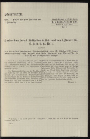 Verordnungsblatt des k.k. Ministeriums des Innern. Beibl.. Beiblatt zu dem Verordnungsblatte des k.k. Ministeriums des Innern. Angelegenheiten der staatlichen Veterinärverwaltung. (etc.) 19150215 Seite: 479