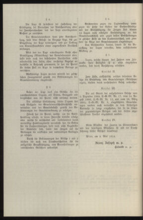 Verordnungsblatt des k.k. Ministeriums des Innern. Beibl.. Beiblatt zu dem Verordnungsblatte des k.k. Ministeriums des Innern. Angelegenheiten der staatlichen Veterinärverwaltung. (etc.) 19150215 Seite: 486