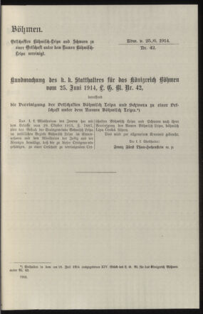 Verordnungsblatt des k.k. Ministeriums des Innern. Beibl.. Beiblatt zu dem Verordnungsblatte des k.k. Ministeriums des Innern. Angelegenheiten der staatlichen Veterinärverwaltung. (etc.) 19150215 Seite: 49