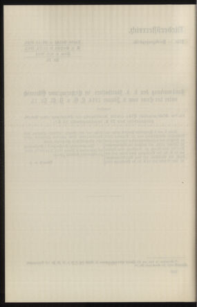 Verordnungsblatt des k.k. Ministeriums des Innern. Beibl.. Beiblatt zu dem Verordnungsblatte des k.k. Ministeriums des Innern. Angelegenheiten der staatlichen Veterinärverwaltung. (etc.) 19150215 Seite: 498