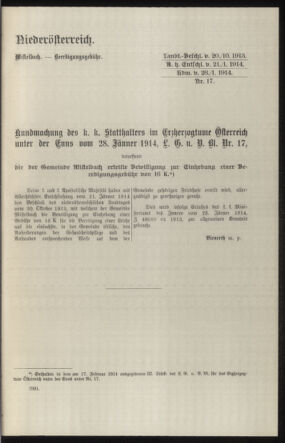 Verordnungsblatt des k.k. Ministeriums des Innern. Beibl.. Beiblatt zu dem Verordnungsblatte des k.k. Ministeriums des Innern. Angelegenheiten der staatlichen Veterinärverwaltung. (etc.) 19150215 Seite: 499