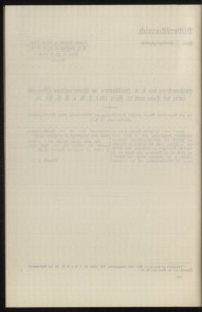 Verordnungsblatt des k.k. Ministeriums des Innern. Beibl.. Beiblatt zu dem Verordnungsblatte des k.k. Ministeriums des Innern. Angelegenheiten der staatlichen Veterinärverwaltung. (etc.) 19150215 Seite: 502