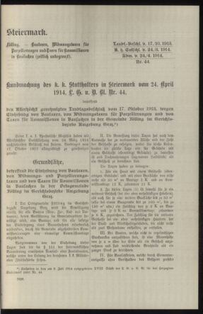 Verordnungsblatt des k.k. Ministeriums des Innern. Beibl.. Beiblatt zu dem Verordnungsblatte des k.k. Ministeriums des Innern. Angelegenheiten der staatlichen Veterinärverwaltung. (etc.) 19150215 Seite: 511