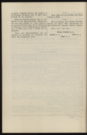 Verordnungsblatt des k.k. Ministeriums des Innern. Beibl.. Beiblatt zu dem Verordnungsblatte des k.k. Ministeriums des Innern. Angelegenheiten der staatlichen Veterinärverwaltung. (etc.) 19150215 Seite: 516